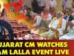 Gujarat CM watches live telecast of ‘Pran Pratishtha’ ceremony in Ahmedabad