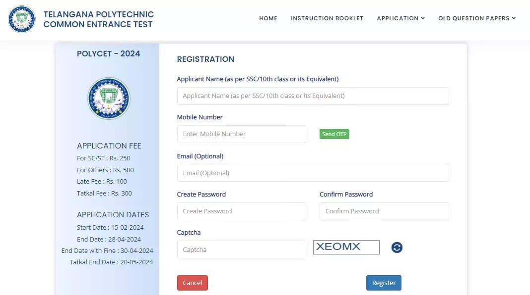 TS POLYCET 2024 registration without late fees extended till THIS date, details here
