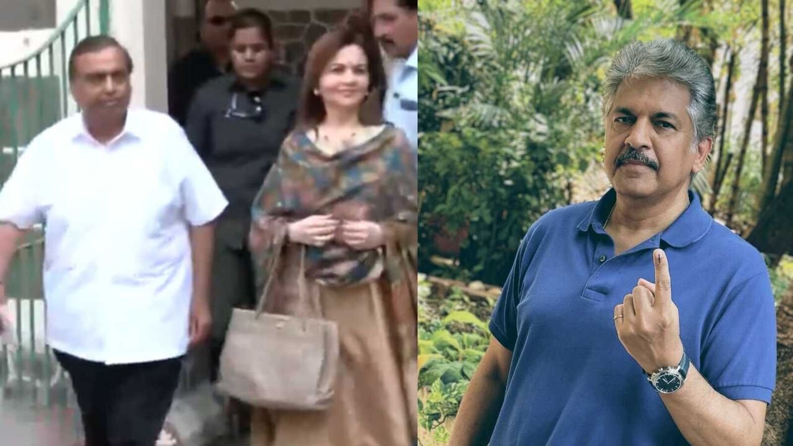 Mukesh Ambani, Kumar Mangalam Birla, other industrialists cast vote in Lok Sabha Elections 2024 Phase 5: WATCH
