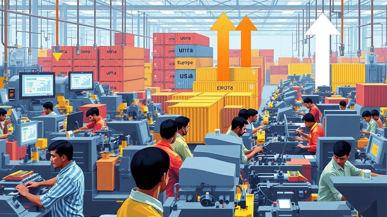 India’s manufacturing growth hits 10-month high in April on export surge: Report