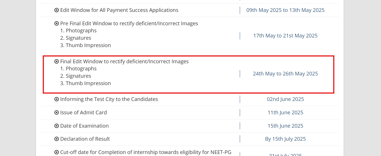 NEET PG application form final correction window closing today: Check steps to make modifications and other key details here